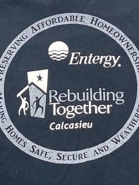 Entergy Calcasieu Rebuild Together Preowned XL T-shirt